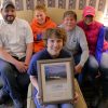 East Hill Farm Wins Business Excellence Award! East Hill Farm Staff with Business Excellence award