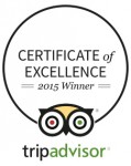 East Hill Farm TripAdvisor Certificate of Excellence!