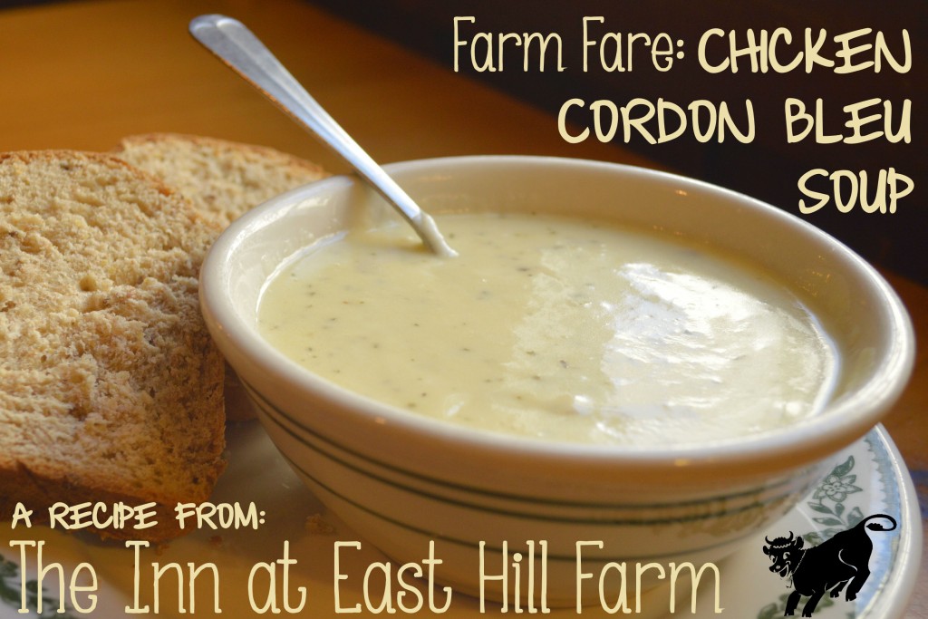 Chicken Cordon Bleu Soup from East Hill Farm
