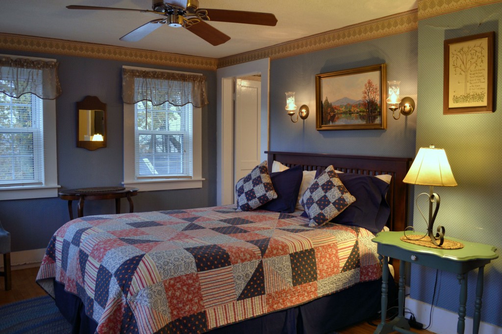 guest room at East Hill Farm