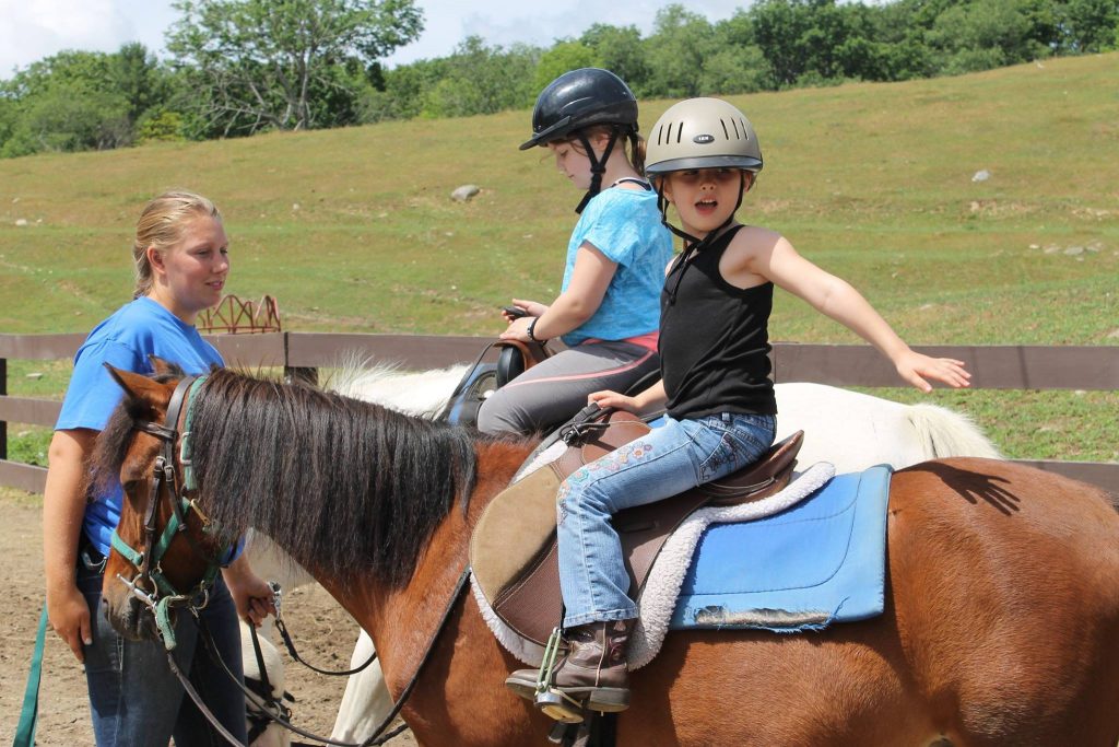 riding lesson at east hill farm