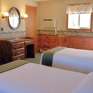 East Hill Farm Trailsend Twin Bedrooms