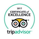 2017 Trip Advisor - Certificate of Excellence