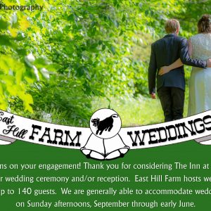 East Hill Farm Weddings