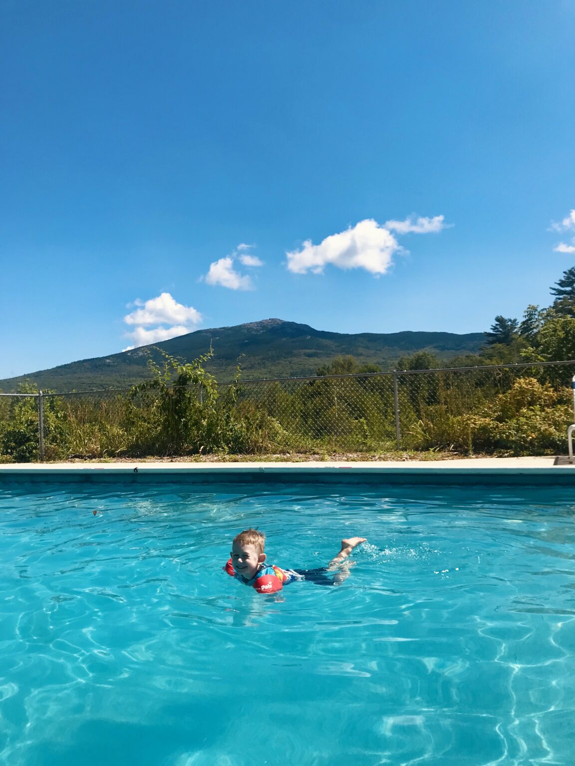 pool and mountain | The Inn at East Hill Farm