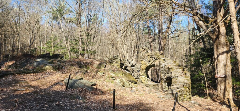 madam sherri's forest with ruins of staircase